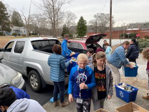 SMES Beta Club unloading 1